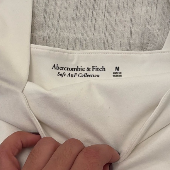 Abercrombie & Fitch Black and White Squareneck body suits - Picture 6 of 6
